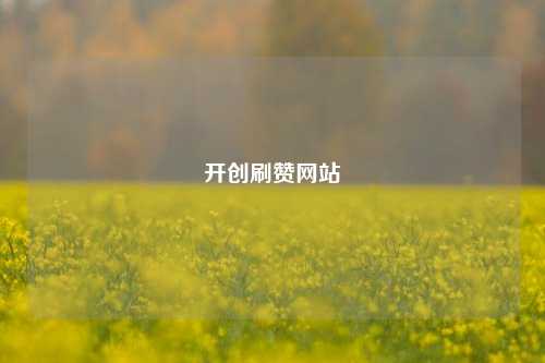 开创刷赞网站